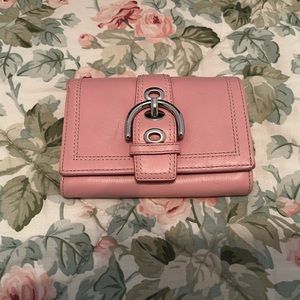 COACH leather wallet